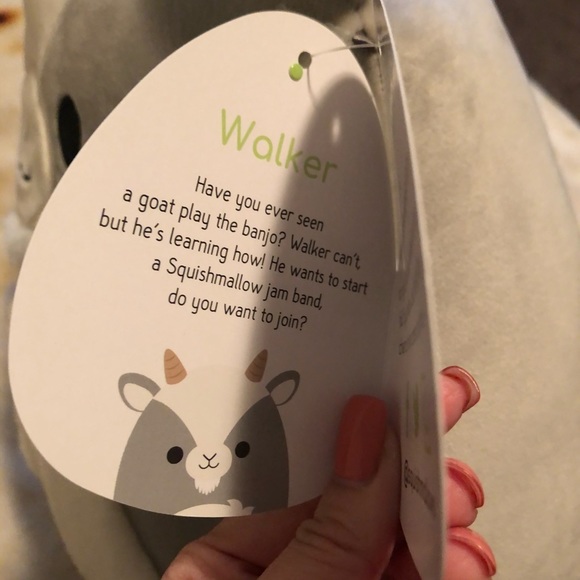 NWT 12” Fuzzy Belly Walker the Goat Squishmallow - Picture 2 of 2